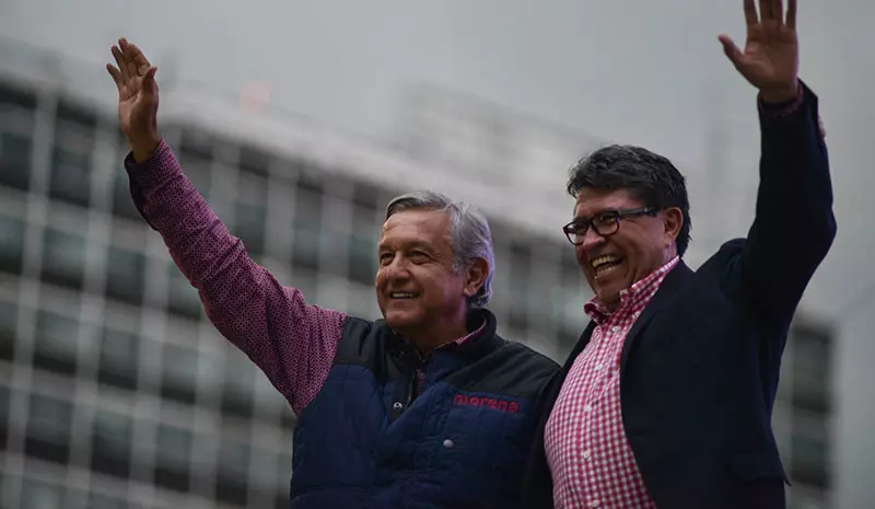 Momentos previos a la sucesión presidencial 2024 partido Morena