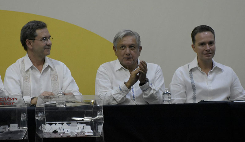 Momentos previos a la sucesión presidencial 2024 partido Morena
