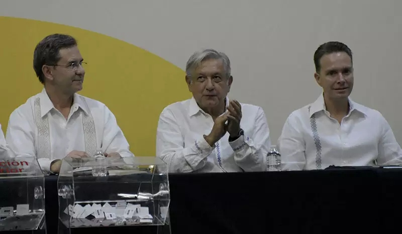 Momentos previos a la sucesión presidencial 2024 partido Morena