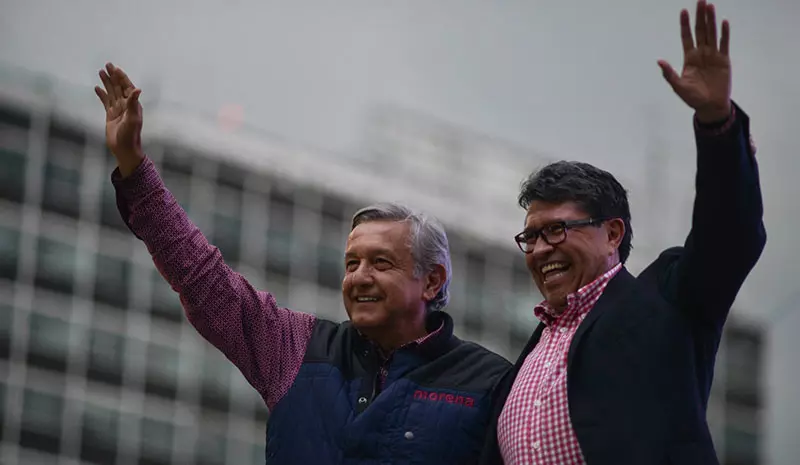 Momentos previos a la sucesión presidencial 2024 partido Morena